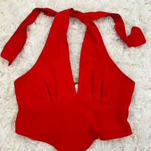Princess Polly Scarlet Crop Top